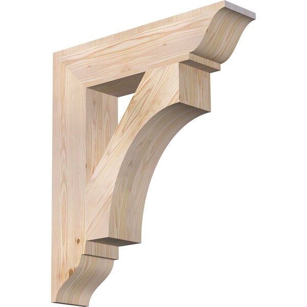 Ekena Millwork Westlake Traditional Smooth Bracket, Douglas Fir, 5 1/2"W x 26"D x 30"H BKT06X26X30WTL01SDF - main